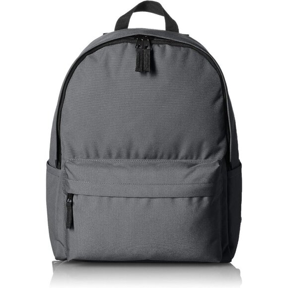 Amazon Basics Classic School Backpack - Gray - Picture 1 of 8